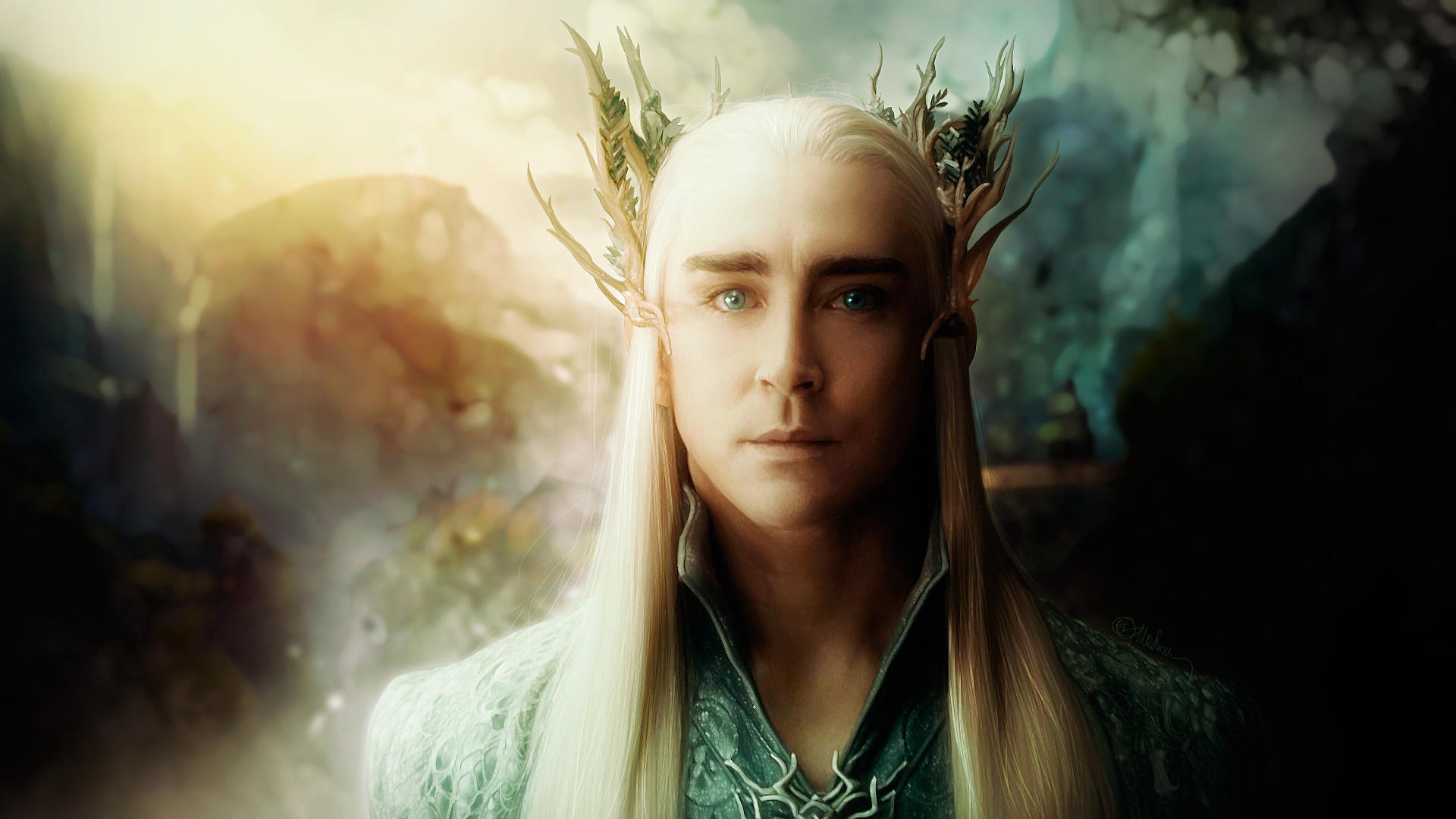 Thranduil/Lee Pace (The Hobbit) by push-pulse