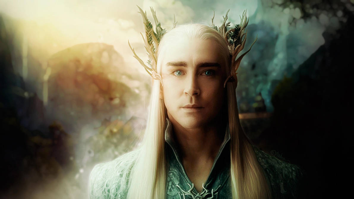 Thranduil/Lee Pace (The Hobbit) by push-pulse