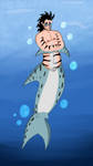 Tiger Shark merman by TheLittledDemonCat