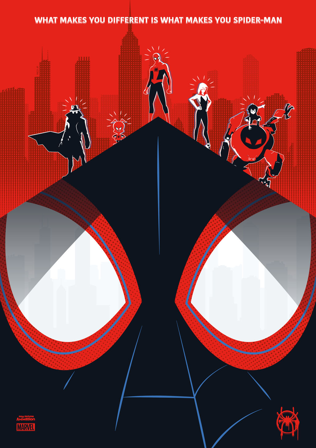 SPIDER-MAN: INTO THE SPIDER-VERSE Poster Art by ...