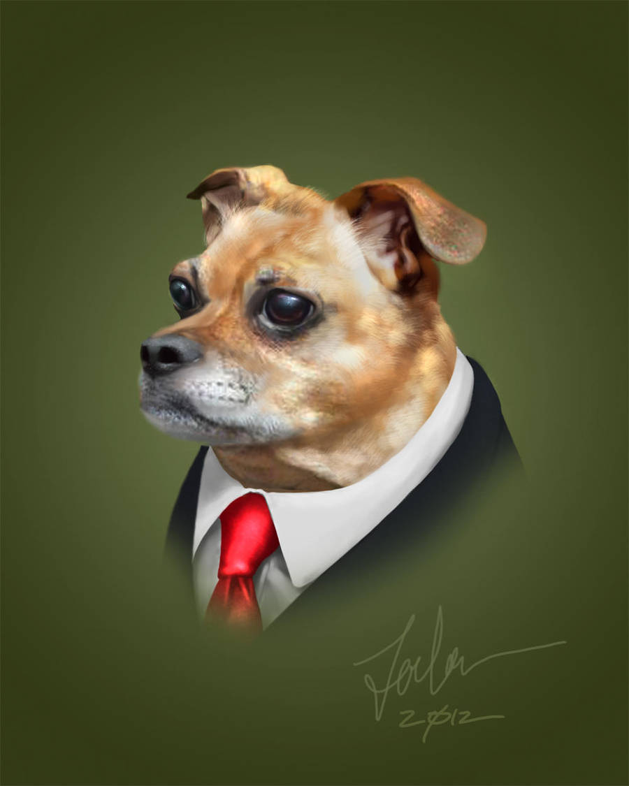 Portrait of Riley by forbesrobertson