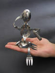 papafork's sculptures by papafork