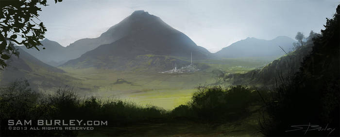 Valley by samburley