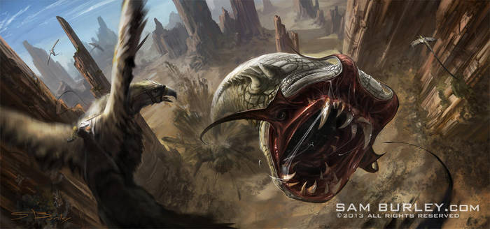 Gorge Wurm by samburley