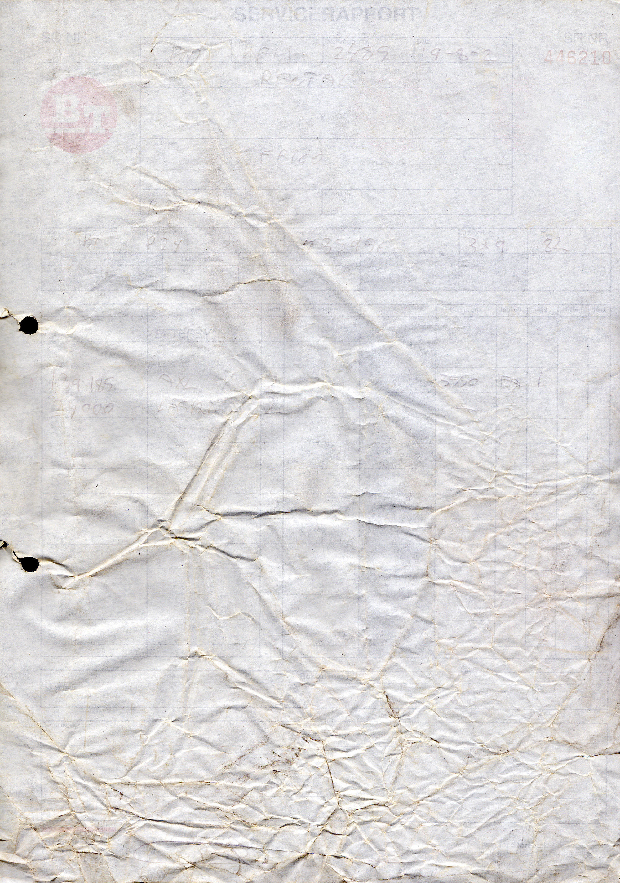 Grungy paper texture v.7 by bashcorpo