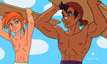 You can be the first to ride my raft by Cesar-Hernandez