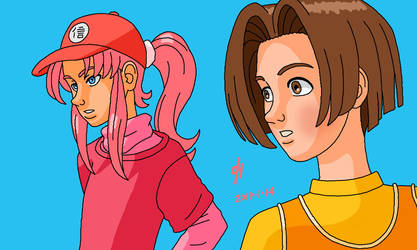 Brendan Silvers and Makoto Kuromaku by Cesar-Hernandez