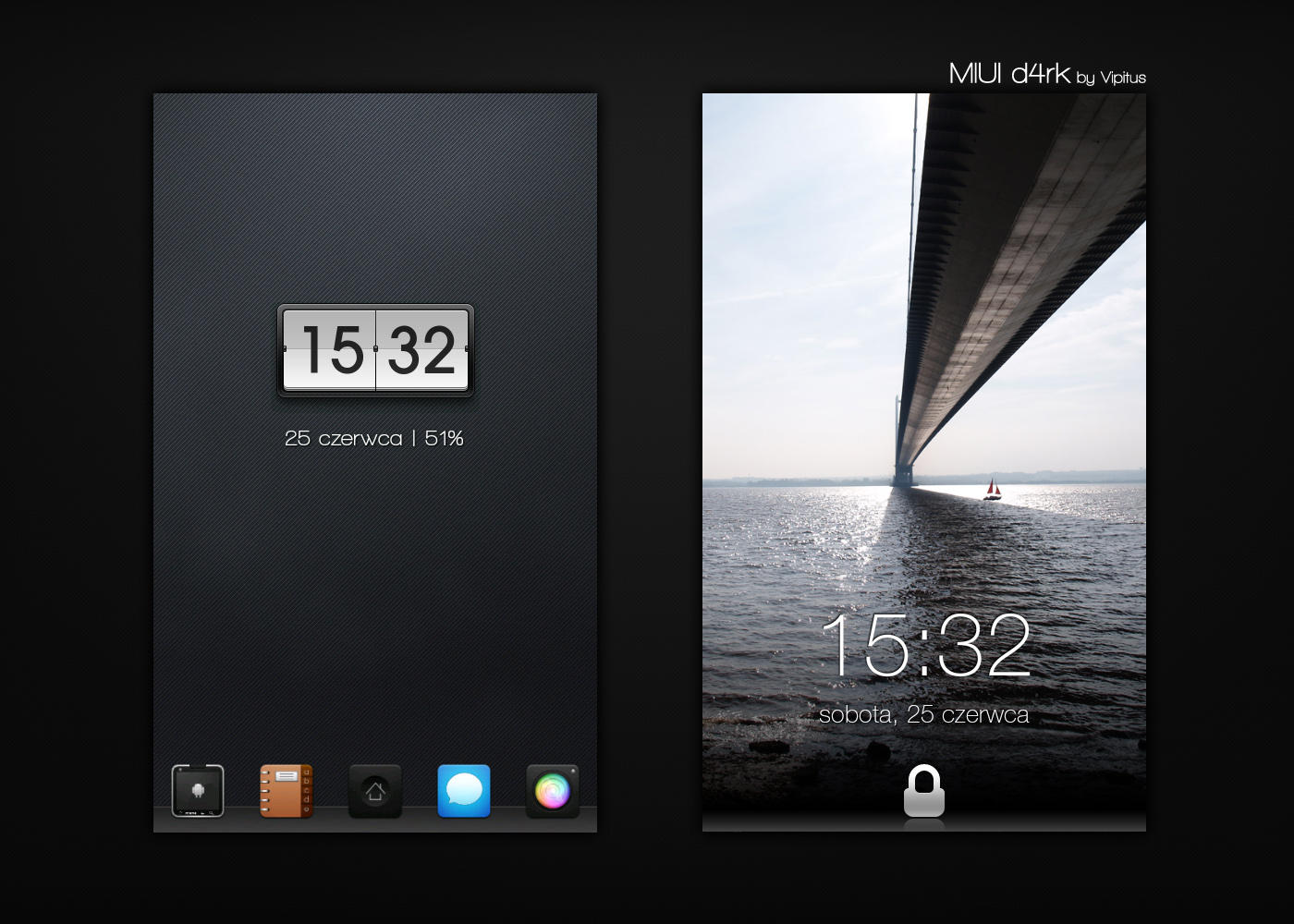 MIUI d4rk by Vipitus