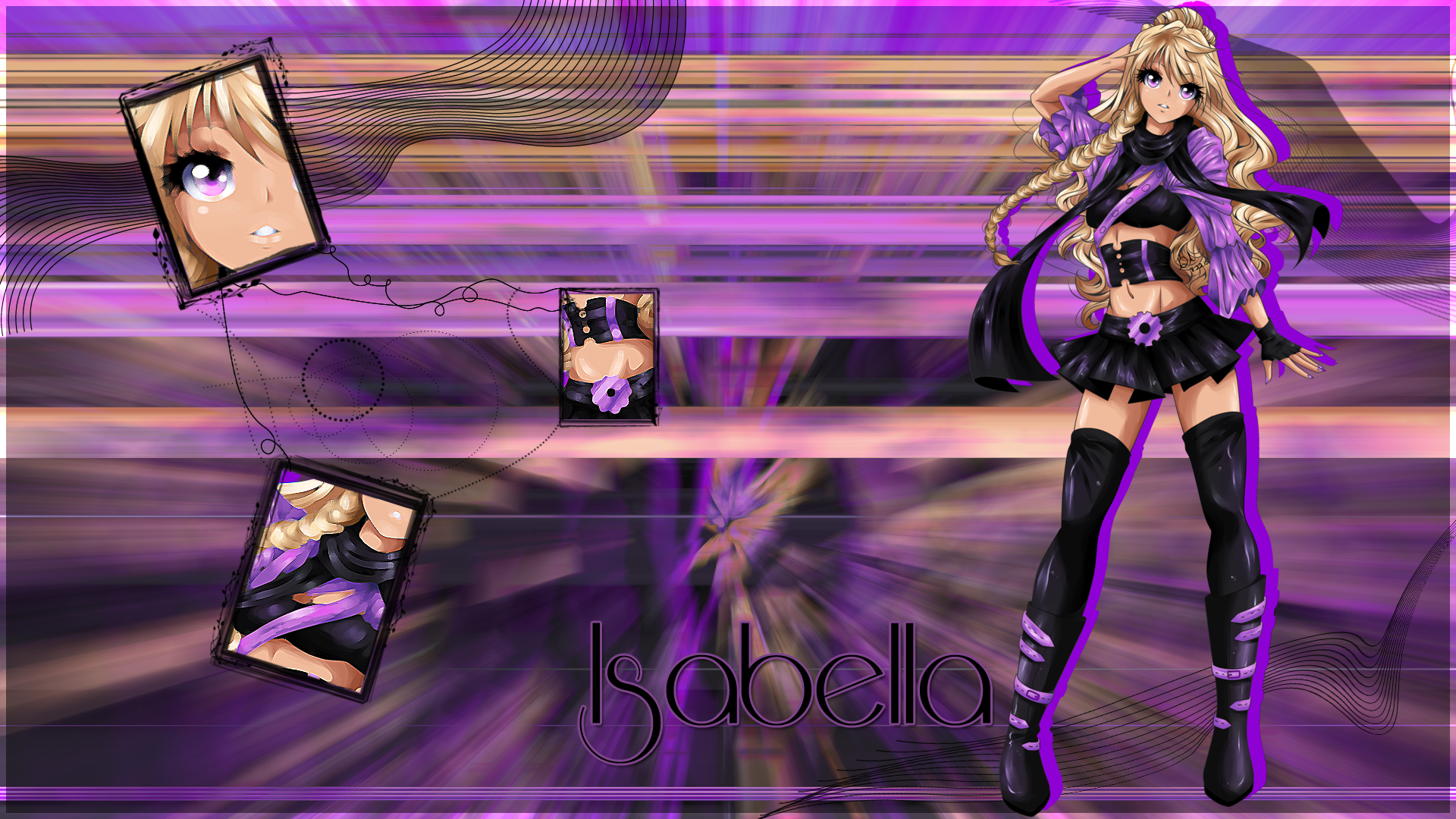 Gift: Isabella Wallpaper by AinoWallen