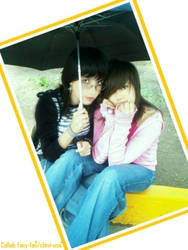 bajo la sombrilla by lovescraf