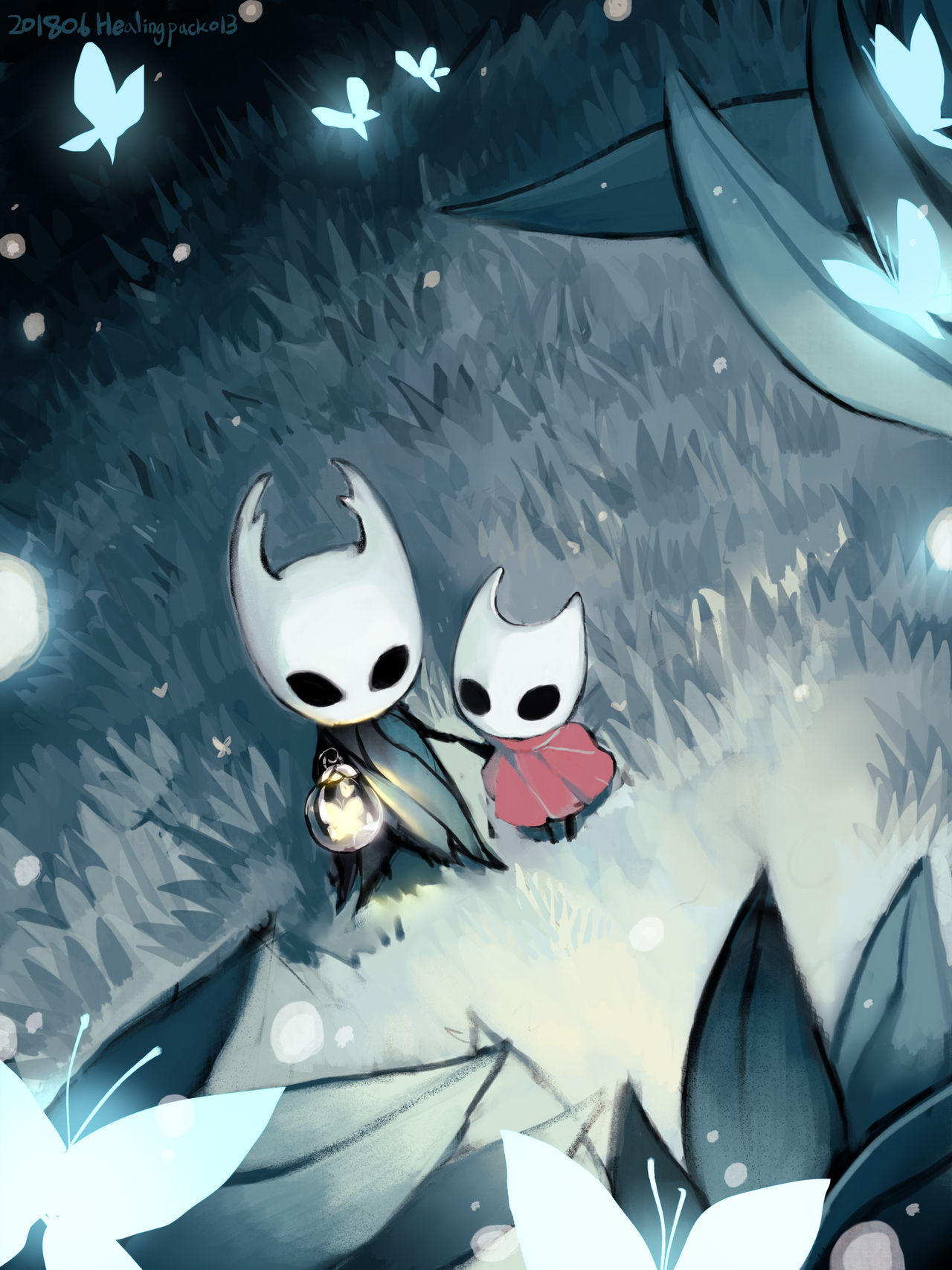 Thus the Remnants Went Forth (GATE / Hollow Knight) | Page ... All bosses flip sideways depending on your position, thus switching their handedness.