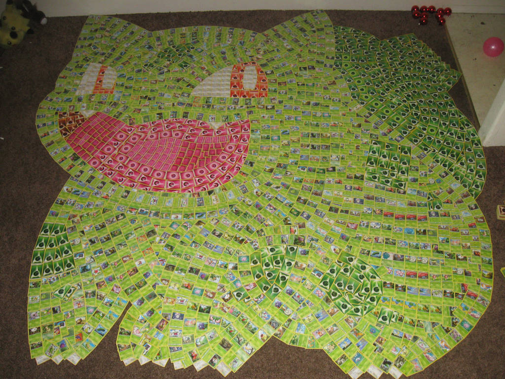 Bulbasaur (Pokemon Card Collage) by PlusleThePokemon04