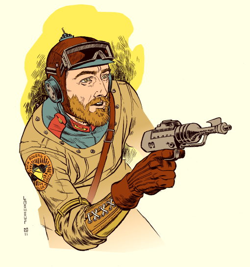 Buck Rogers Solar Scout by Laemeur