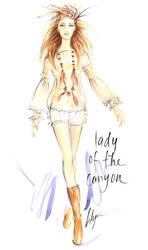 Lady Of The Canyon by jenniferlilya