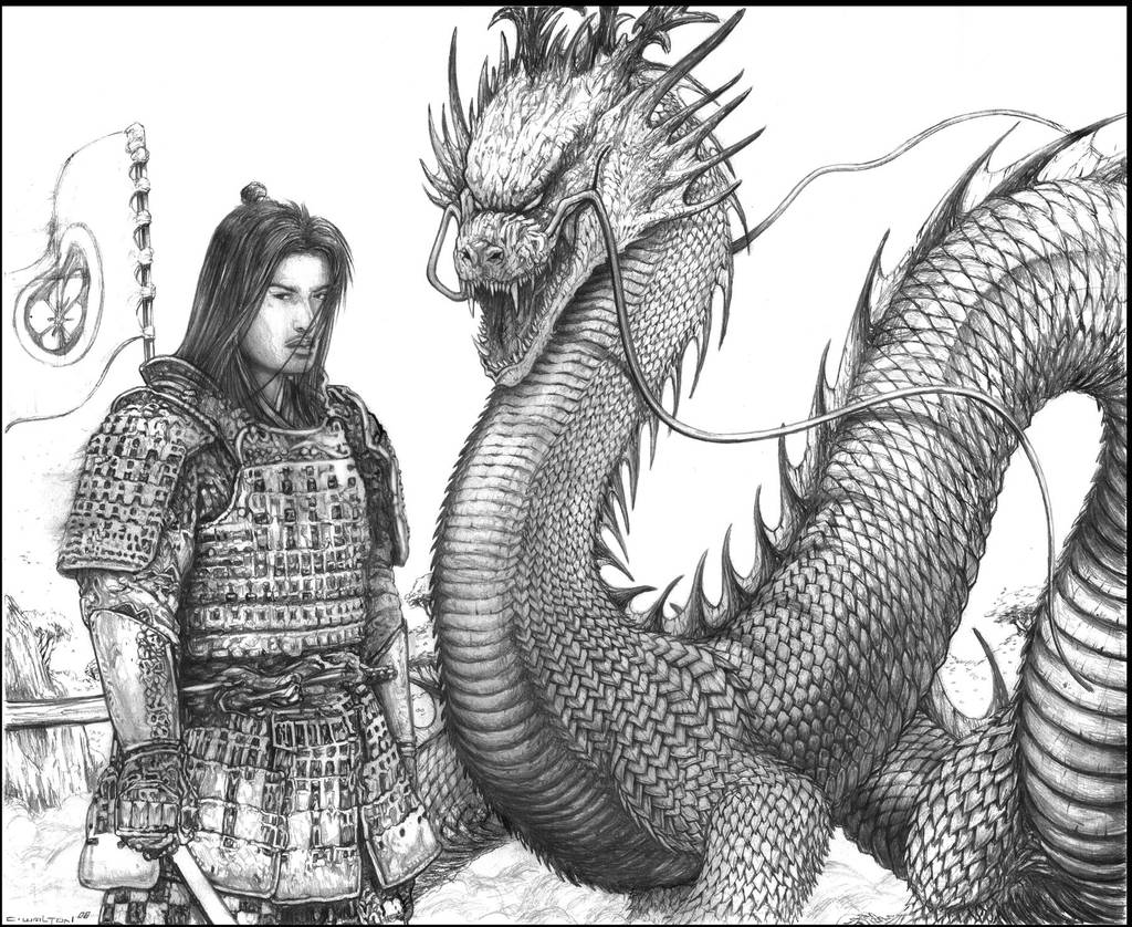 YOSEI Japanese Volcano Dragon by ChuckWalton