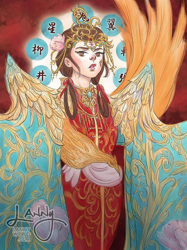 Priestess of Suzaku by LannySu