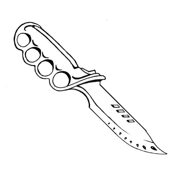 Shadowrun Critter Knife by raben-aas