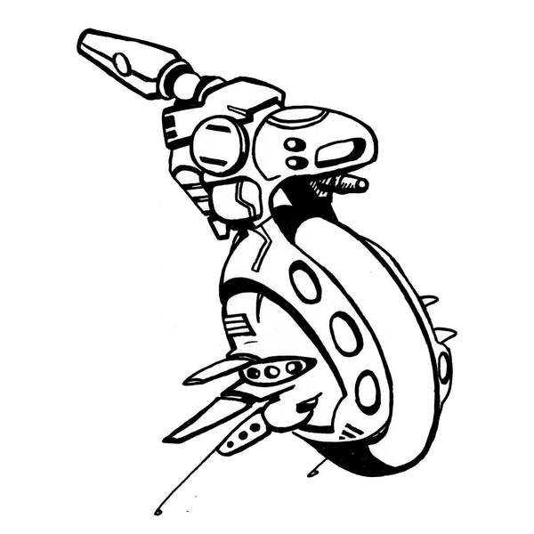Shadowrun Microdrone by raben-aas