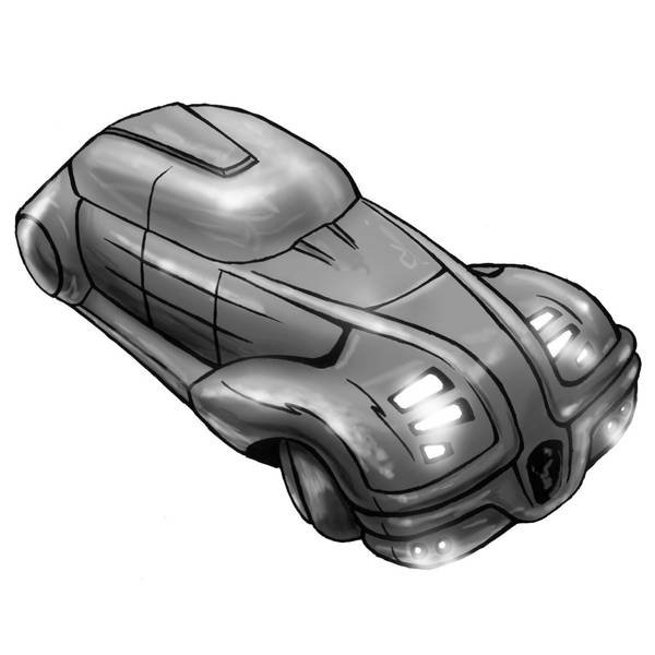 Shadowrun Limousine by raben-aas