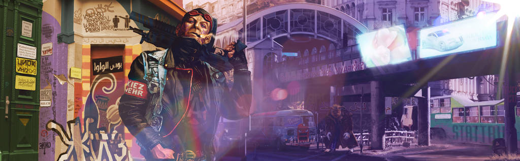 Shadowrun Berlin Goerlitzer Bahnhof by raben-aas