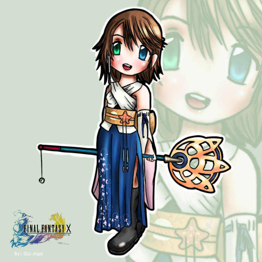 Chibi Yuna - FFX by Gui-mps
