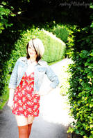 Under The Hedge by MidnightBlueTopaz