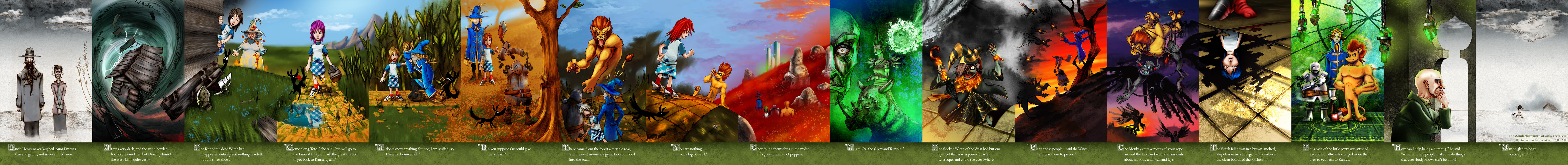 ::THE WONDERFUL WIZARD OF OZ:: by XimonR