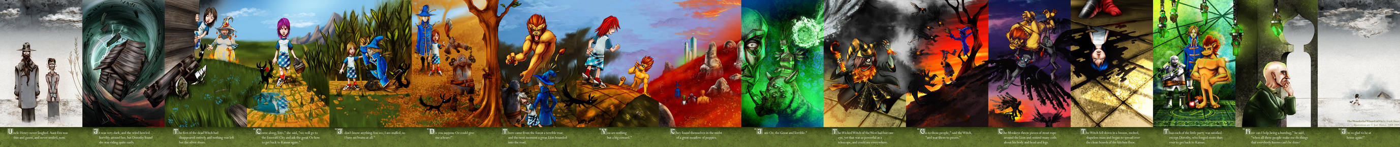 ::THE WONDERFUL WIZARD OF OZ:: by XimonR