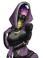 Tali'Zorah vas Neema by thelivingmachine02