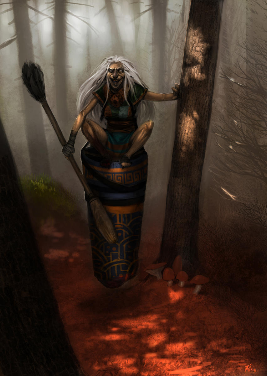 Baba Yaga by MarkTarrisse