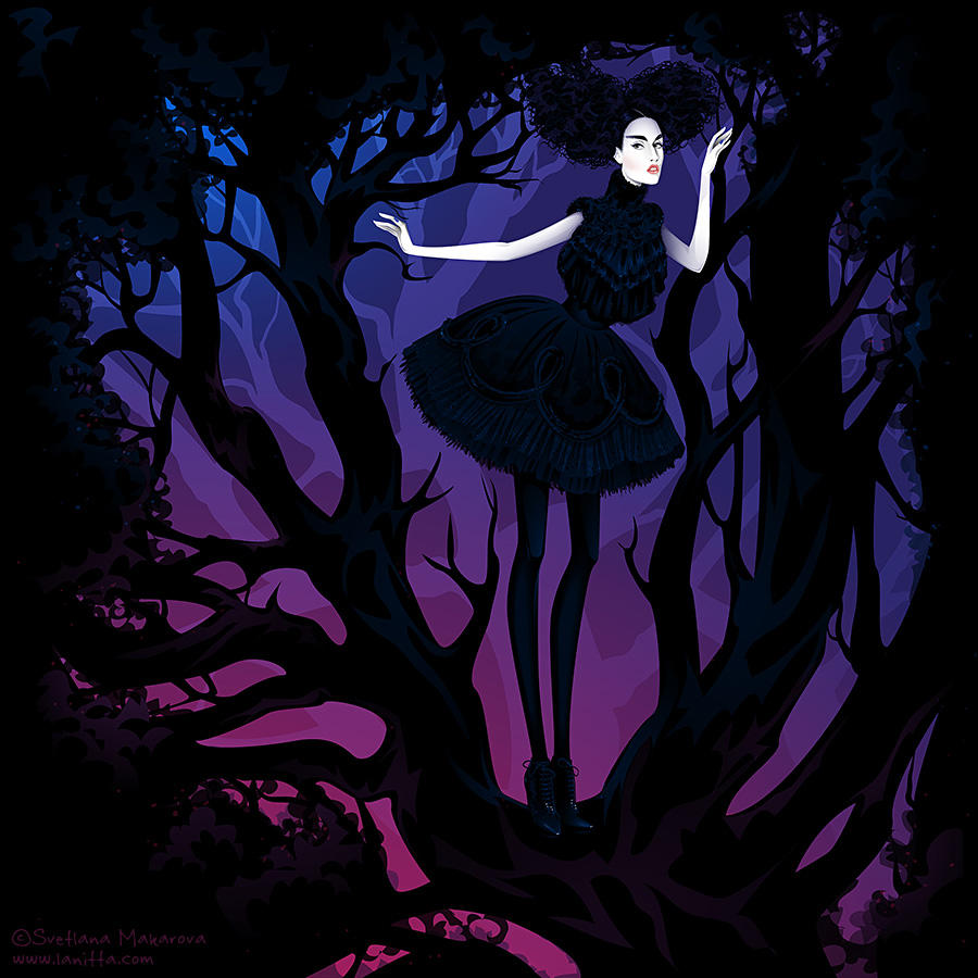 Anna Who Lived in the Tree by lanitta