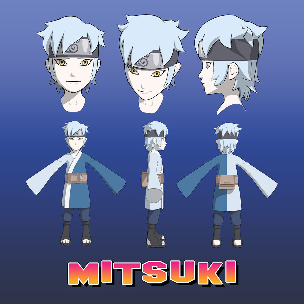 mitsuki 3d naruto boruto