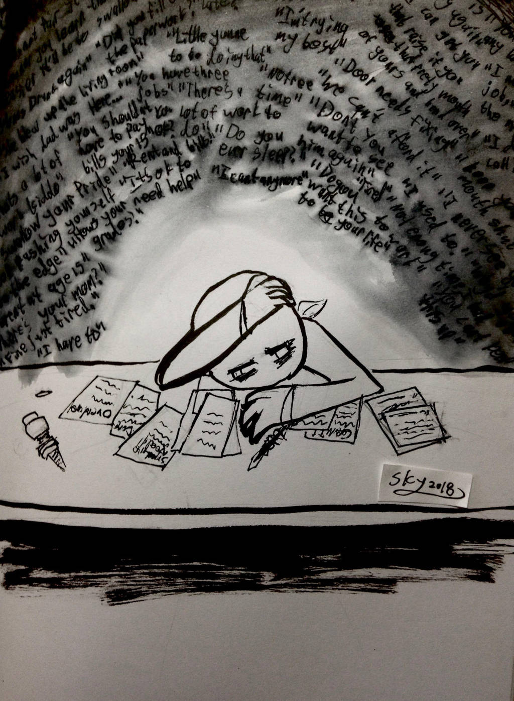 Day 7: Exsausted by Shatterd-Sky