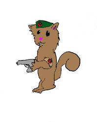 Nazi Cat-Squirrel-Chipmunk by the-bird-is-the-word