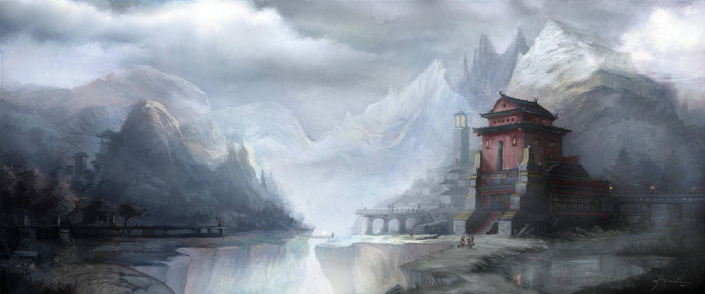 Winter Temple by TheShock