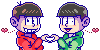 OsoChoro Couple by Kiss-the-Iconist