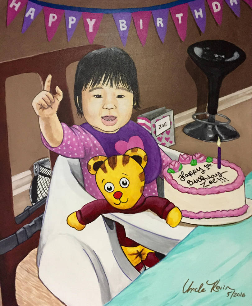 Happy 1st Birthday Zoe Lilly By Whatevah32 On Deviantart