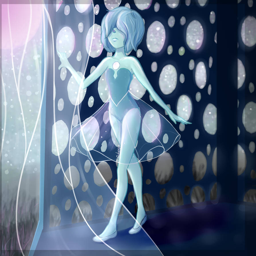 Just some fanart of Blue Pearl from the cartoon Steven Universe~I think she might be my favorite pearl because of how sad but cute she looks I do not own the character, this is merely fan art. Char...