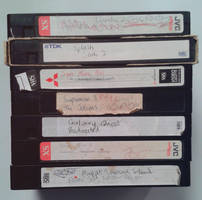 Old VHS Tapes by RTLstuff