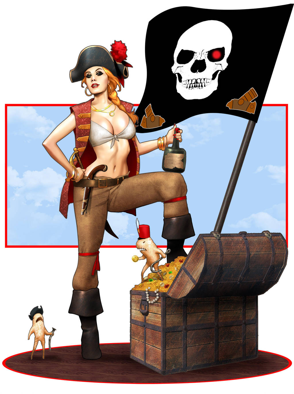 A Pirate's Life for Lisa by ArtbroSean