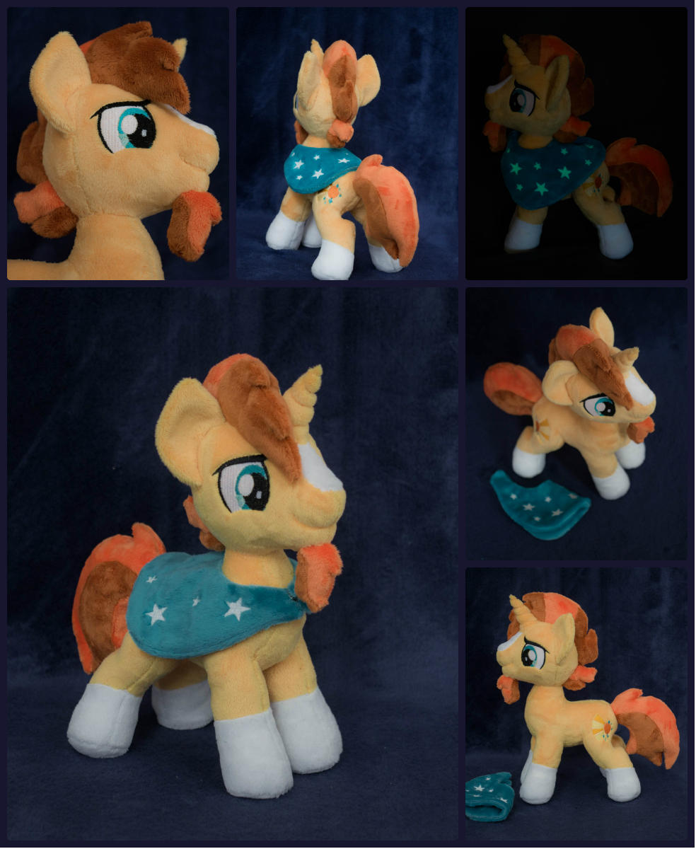 Sunburst plushie 11 inch for sale by Valmiiki