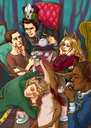Teen Wolf in Wonderland by Spheredra