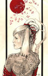 Japanese Back-Piece Hottie by wilson419