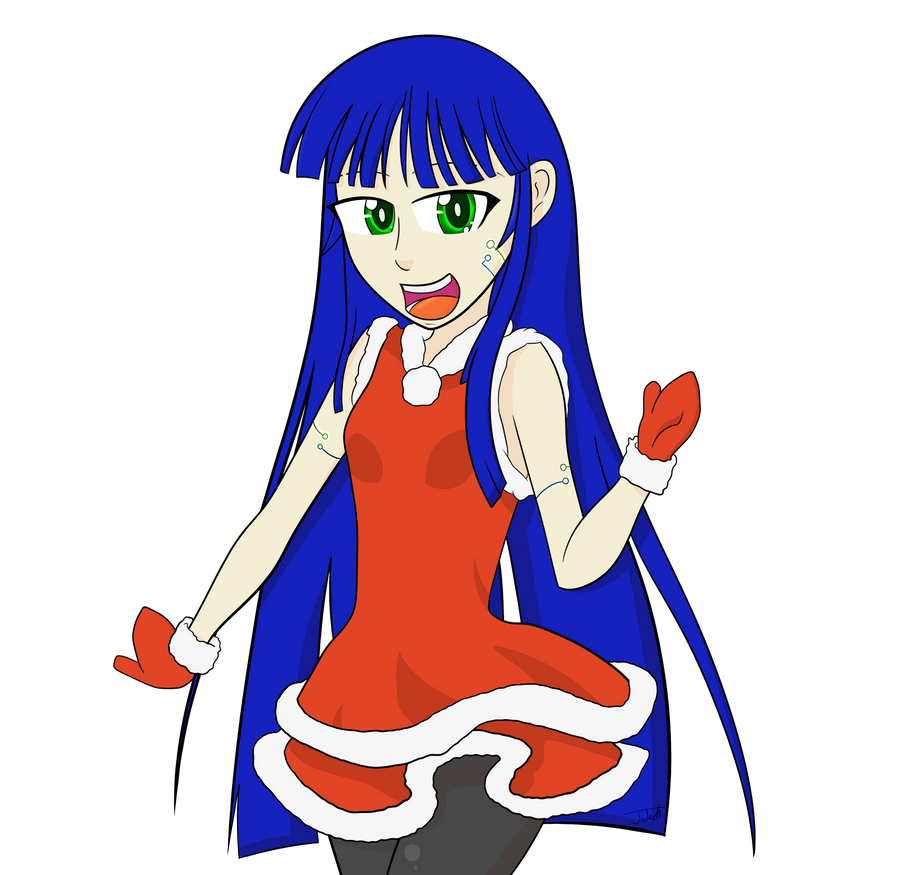 Happy Christmas from Kaede! by Nephrited Happy Christmas from Kaede! by Nephrited