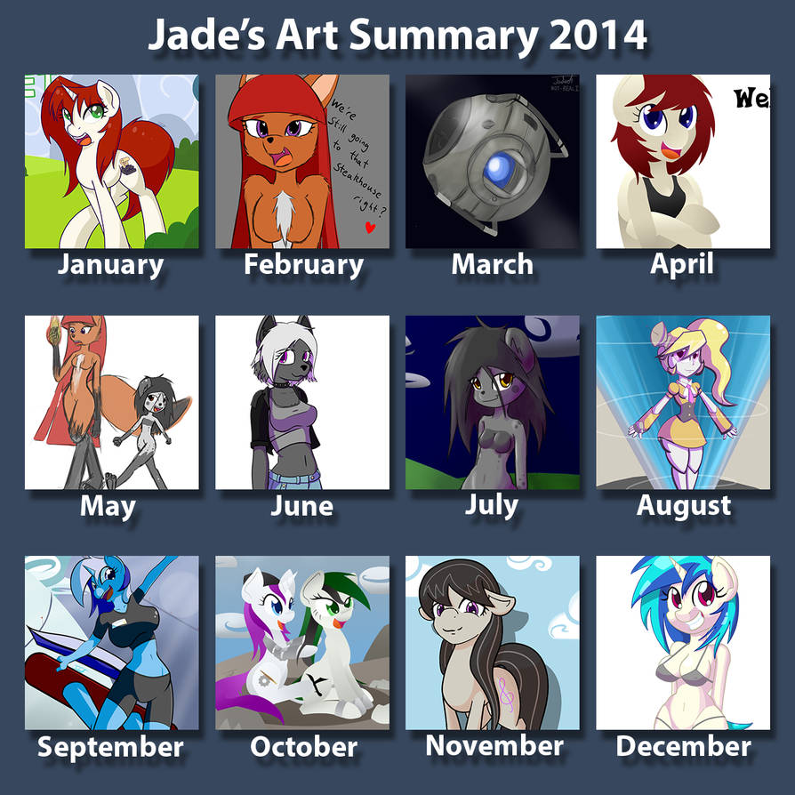 Art Summary 2014 by Nephrited Art Summary 2014 by Nephrited