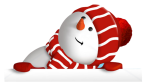 cute snowman by VasiDgallery