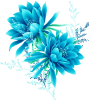 Blue Flower by VasiDgallery