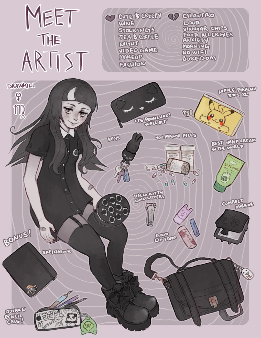 Meet The Artist V2 by DrawKill