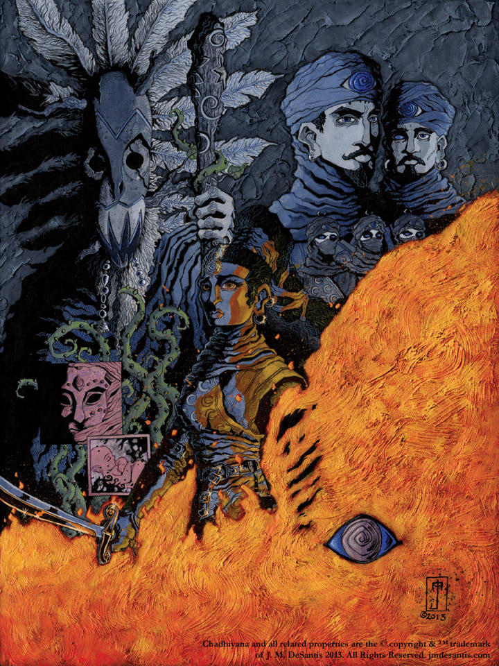 Chadhiyana: In the Company of Shadows (cover) by jmdesantis