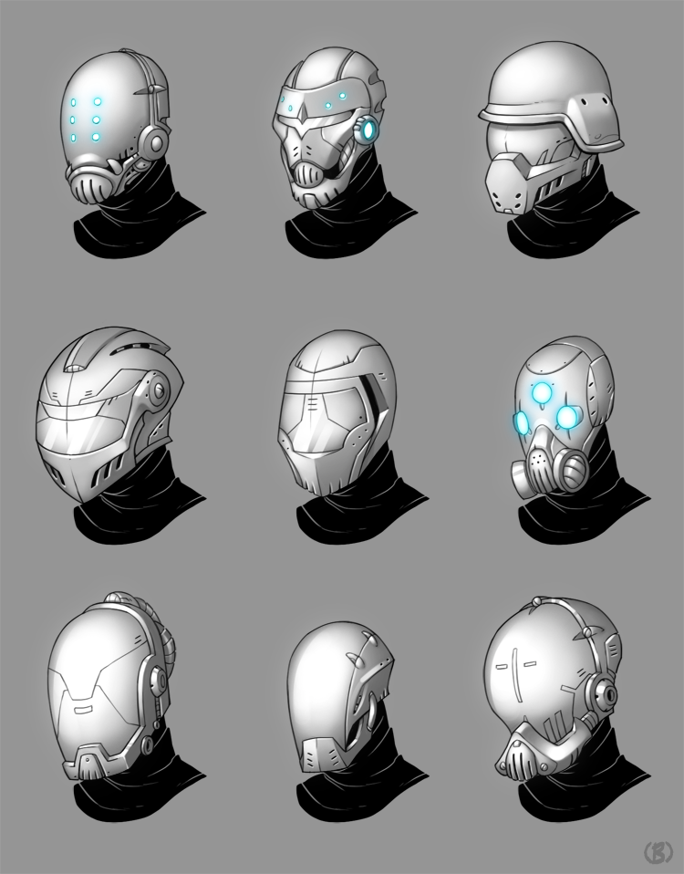 Helmet Concepts by LaNiMaL
